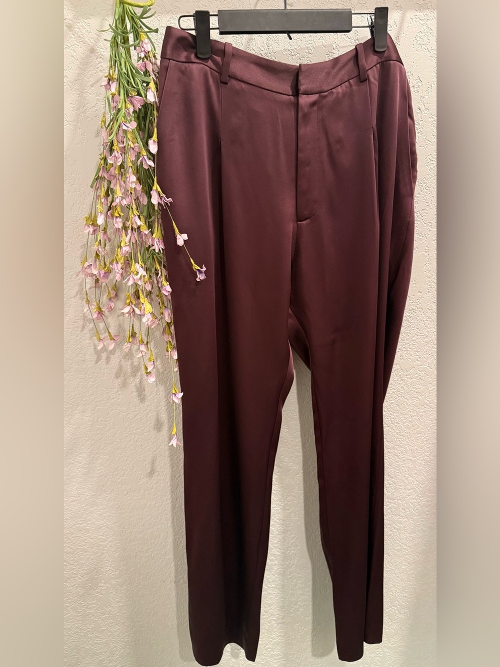 LaPointe Satin Taper Pants